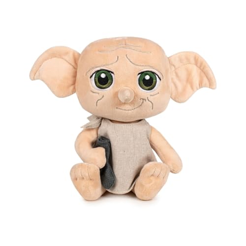 Harry Potter AMIGI MAGICI Peluche de Dobby Elfo doméstico Sentado - Altura 16 cm - Multicolor - 760025447 Harry Potter AMIGI MAGICI Peluche de Dobby Elfo doméstico Sentado - Altura 16 cm - Multicolor - 760025447