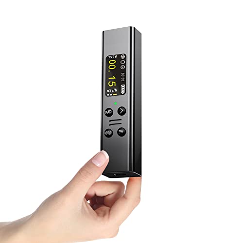 Geiger Counter Nuclear Radiation Detector, Portable Handheld Beta Gamma X-ray X-Rays and Y-Rays，Rechargeable Radiation Monitor Meter