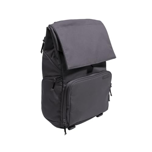 BREVITE - The Runner - Compact Camera Backpacks for Photographers - A Minimalist & Travel-friendly Photography Backpack Compatible With Both Laptop & DSLR Accessories 18L (Charcoal Gray)