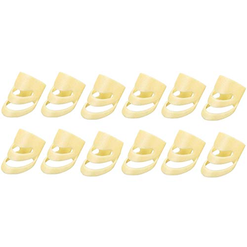 aioblewiqv 12pcs Alaska Guitar Picks Finger Picks Medium and Large Alaska Picks Plectrums