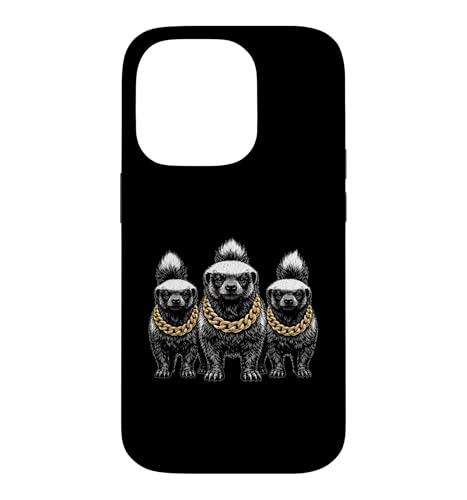 Honey Badger Ratel Rap �I�[���h�X�N�[�� ���g�� �X�g���[�g�E�F�A 80�N�� 90�N�� �X�}�z�P�[�X iPhone 14 Pro �p