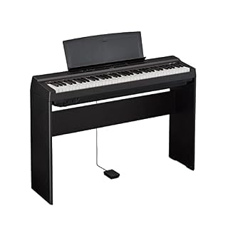 Pack Yamaha P121 noir – Piano numérique – 73 touches + Stand en X - Les Beatles, Paul McCartney, John Lennon, RIngo Starr, George Harrison Pack Yamaha P121 noir - Piano numérique - 73 touches + Stand en X – Image 2