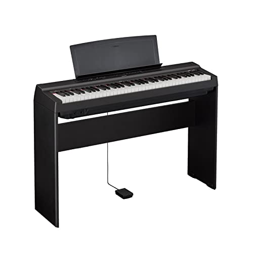 Pack Yamaha P121 noir – Piano numérique – 73 touches + Stand en X - Les Beatles, Paul McCartney, John Lennon, RIngo Starr, George Harrison Pack Yamaha P121 noir - Piano numérique - 73 touches + Stand en X – Image 3