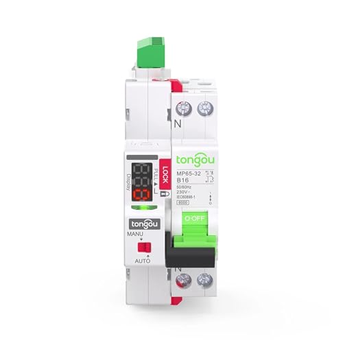 Disjoncteur modulaire réenclenchable automatique avec témoin LED