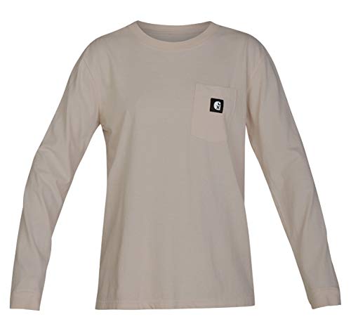 Hurley W Hrly Carhartt T-shirt tressé manches longues pour femme en coton