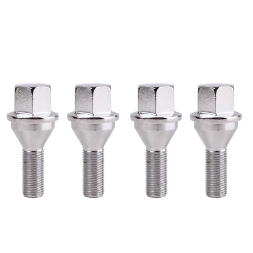 Pernos y Tuercas de Rueda M12X1.25 Tornillos de Acero 28 mm Jeep Cherokee 2015 2018 2020