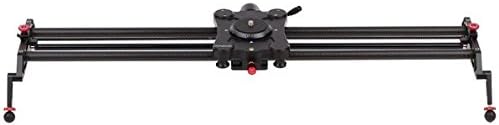 GOWE 80cm Carbon Fiber Motorized Camera Track Slider Dolly Video Stabilizer with Follow Focus Pan for DSLR Camera