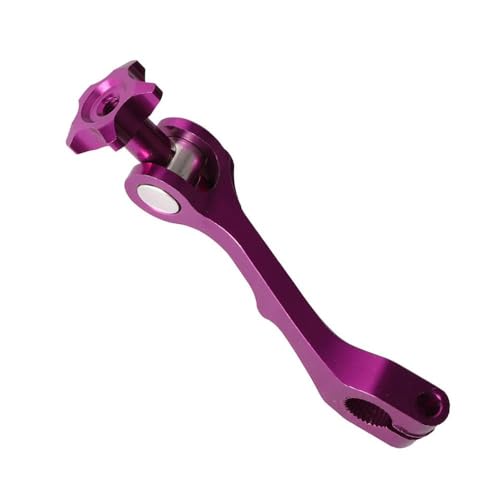 Rocker de frein arrière universel moto alu levier tension réglable scooter violet