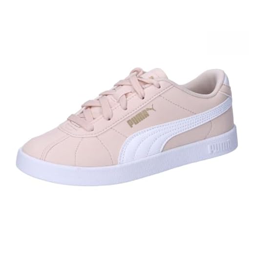 PUMA Club II PS, Sneaker Unisex - Bambini e Ragazzi, Island Pink Puma White Puma Gold, 35 EU