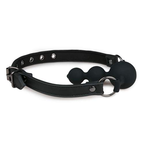 Balknevel met siliconen kralen| Bondage | Speeltjes | Pinwheel | BDSM | SM | Meesteres | Sado | Dildo | Vibrator | Penis… - Afbeelding 4