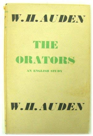 Orators an English Study 0403005000 Book Cover