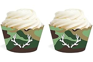 Andaz Press Camouflage Cupcake Liners