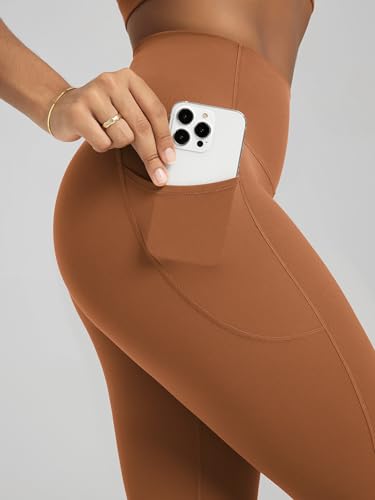 Image of ODODOS Buttery Soft Lounge Yoga Leggings with Pockets for Women 23 inch / 25 inch /28 inch High Waist Yoga Pants