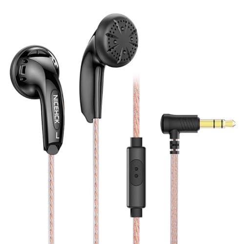 Image of Concept Kart NiceHCK YD30 15.4mm Dynamic Driver Earphone L Plug Earbuds 3.5mm Jack HiFi Bass Music Headphones Flat-Head Headset for Sports Running Gaming