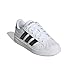 adidas Unisex-Kids Streetalk, White/Black/Black, 4
