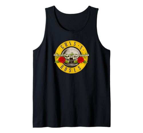 Guns 'n' Roses Hard Rock Band Bullet Logo by Rock Off Camiseta sin Mangas