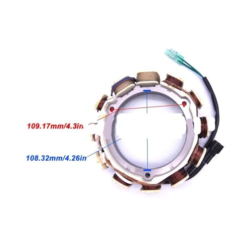 Ensemble magnéto pour moteur hors-bord T75 T85 T90 de bateaux - 3