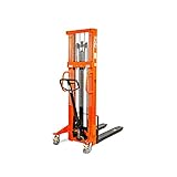 hochhubwagen handstapler gebraucht Gefaltete Höhe 2090 mm - leichter Hydraulikstapler, Anheben mit dem Handhebel oder Fußpedal