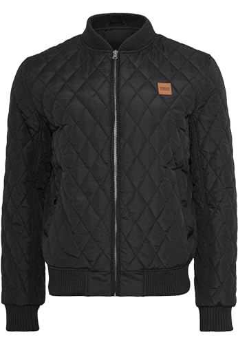 Urban Classics Herren Steppjacke - Diamond Quilt Nylon Jacke - Ideal als...