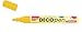 Produktbild Kreul 46102 - Deco Pen medium, Universalstift zum Gestalten, Beschriften und Verzieren von kleinen, originellen Geschenken, mit Rundspitze, Strichstärke 2 - 4 mm, gelb