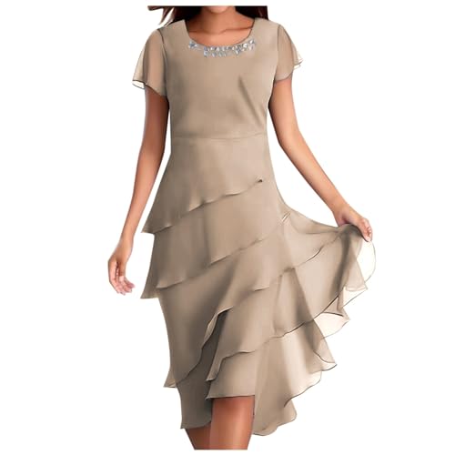 Robe d'été longue élégante légère contre la chaleur pour femme active