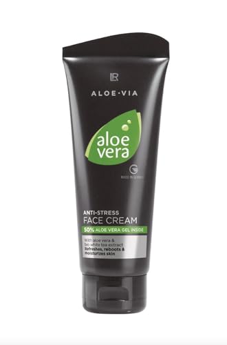 LR Aloe Vera antystresowy krem do twarzy, lekki i orzeźwiający krem do twarzy, 100 ml