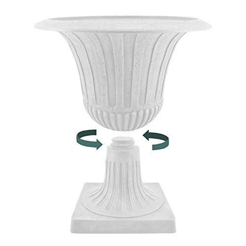 Psw G50Bk Worthington Urn, 20 By 21", Black, Inches #TOP3