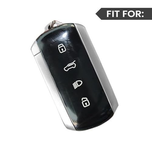 Image of keyzone ABS Car Key Cover for Tata Harrier 2026, Safari 2026, Sierra 2025, Curvv, Curvv EV Smart Key (Black)