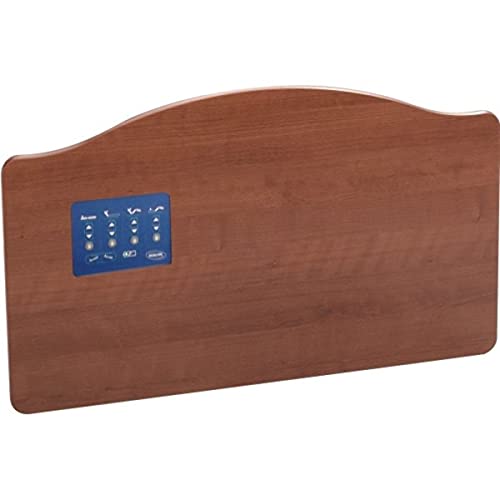 Invacare CS Series Amherst Style Bed Ends, African Walnut Finish, with Attendant Control Panel, for 36" Bed Width, IHCSAMSAW-ACP