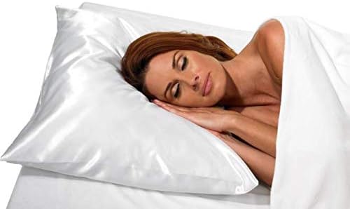 Miniatura 5 de Juego de sábanas de seda transpirable y refrescante, 4 piezas, sábanas de satén suave y sedosas, resistentes a las arrugas, la decoloración y las