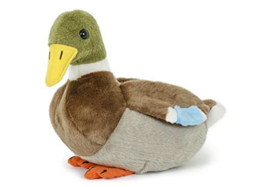 Plüschtiere, Stofftiere, Kuscheltiere - Ente - Wildente, grau-braun-grün Cover