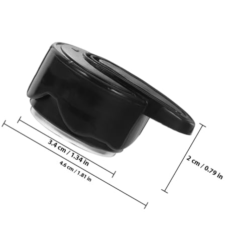 Sewroro set de 3 válvulas de escape para olla a presión con manija para liberación de vapor y válvula limitadora de presión, piezas de repuesto miniatura 2