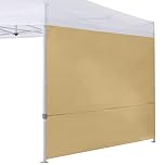 COOSHADE Instant Canopy SunWall 12x12 Canopy SideWall, 1 Pack, Beige