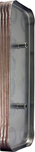 B3-12A 20 Plate Beer Wort Chiller Garden Hose x 1/2" Hose Barb 7.5"x2.9"