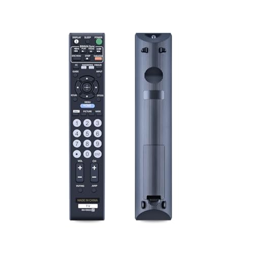 PZL RM-YD023 RMYD023 Replacement Remote Control fit for Sony LCD LED Bravia TV HDTV KDL-37XBR6 KDL-40V4100 KDL-40V4150 KDL-52XBR6 KDL-40XBR6 KDL-40WL140 KDL-46WL140 KDL-52WL140 KDL-32VL140 KDL-32XBR6