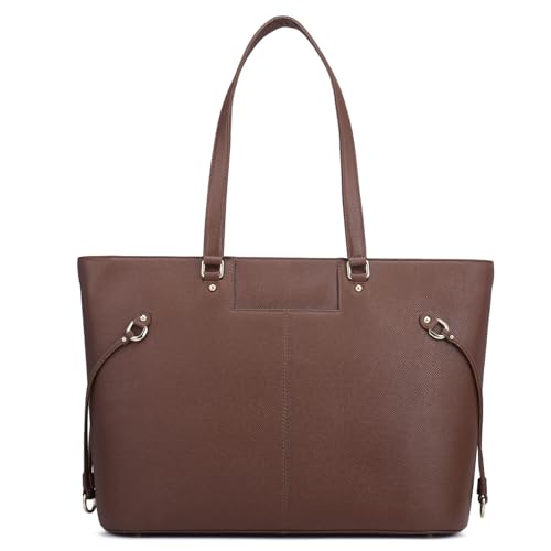 Image of Da Milano Leather Tote Bag for Women (00435B)