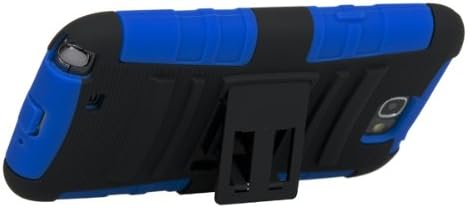 iSee Case Dual Layer Hybrid Kickstand Holster Case with Locking Belt Swivel Clip