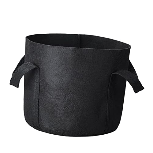 CIYODO Portable Breathable Felt Planting Pouch Round Hanging Planter 30x25cm Transform Your Space