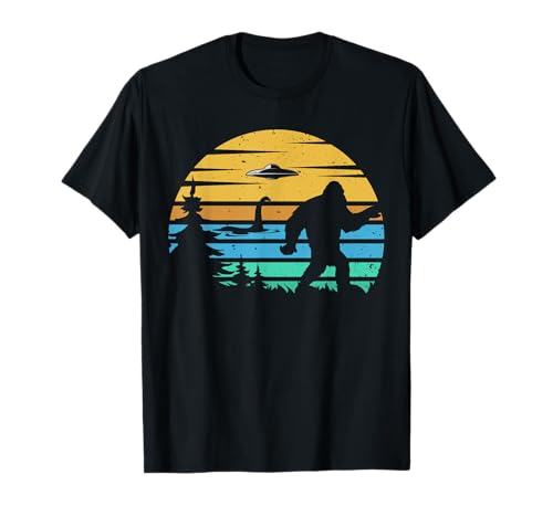 Alien drôle Bigfoot Loch Ness Monster Ufo Believers T-Shirt