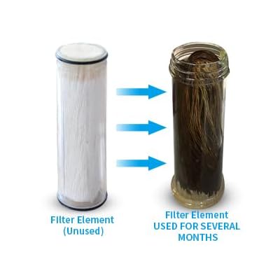 Inline-Safe Legionela Water Filter For Wall Shower Legionela Shower Head Filter Removed 99.99999 - View #5