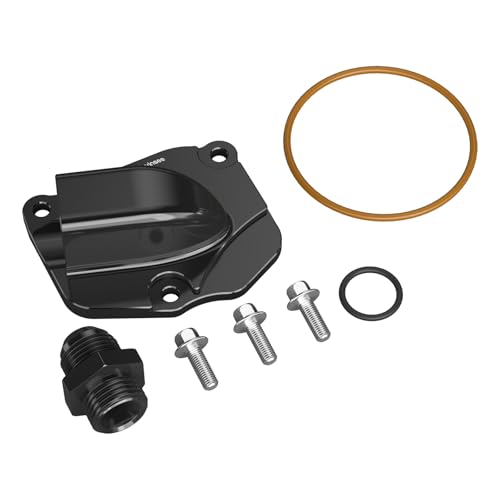Bevinsee K20 K24 Timing Chain Tensioner Oil Return Plate Cov