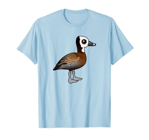 Birdorable White-faced Whistling-Duck | Widow's Pipe Goose T-Shirt