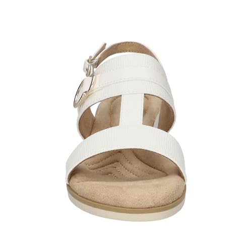 Sandales compensées Caddo serpent blanc confort 40.5 - 5