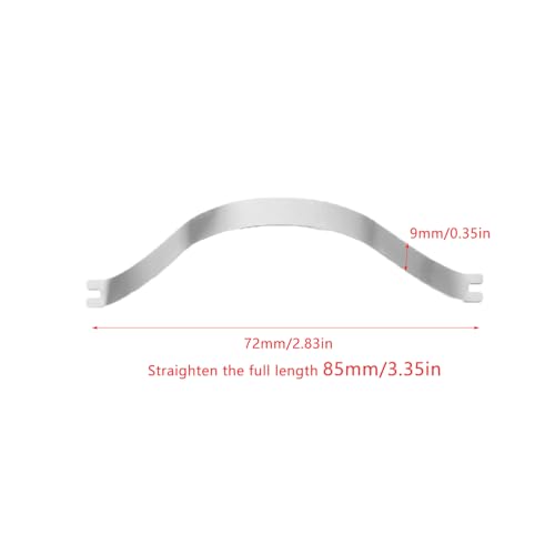 Image of 60 Pack Canvas Float Frames Spring Clips Replacement Metal Picture Frame Backing Retaining Clip for Poster Frame Canvas Floating Frame Backing Boards Cardboard Painting Photo Frames