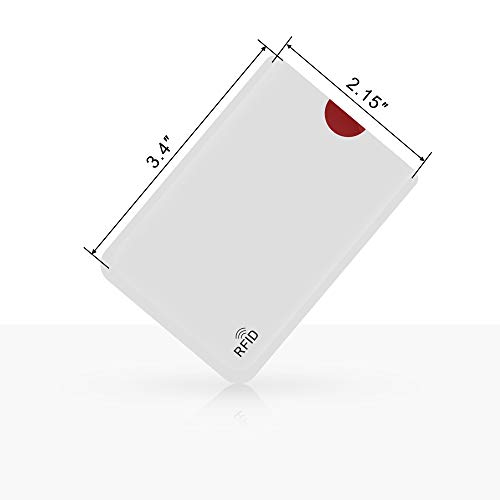 Cm Unisex-Adult Rfid Blocking Passport Sleeve Credit Card Cover For Identity Theft Prevention, 12 Pcs Card Sleeve And 4 Pcs Passport Sleeve, Multi #TOP2