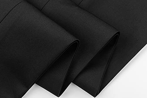 UNINUKOO Mens Floral Suits 3 Piece Tuxedo Suit Slim Fit Jacquard Tux Suit Set Shawl Lapel for Wedding Prom Suit3