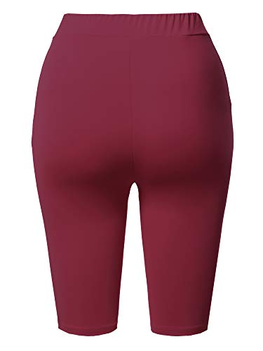 Image of Made by Emma Women's Essential Active Daily Cotton Mid Rise Biker Shorts
