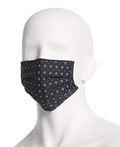 Perry Ellis PEASB008 Reusable Pleated Woven Fabric Face Masks thumb #3