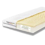 Sun Garden Memovita V880 - Colchón de espuma viscoelástica (7 zonas, 80 x 200 cm, H3, certificado Oeko Tex 100, funda extraíble y lavable)