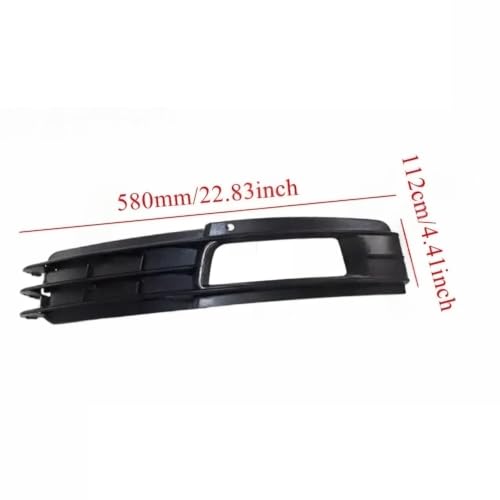 Grille antibrouillard d'origine pour A6 C6 2009-2011 finition premium OEM 4F0807681 - 4